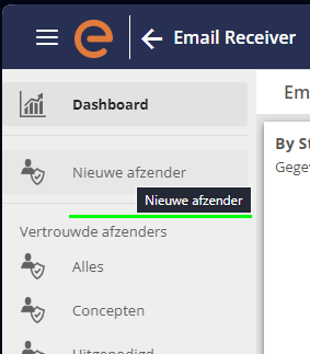 Vertrouwde e-mailafzender